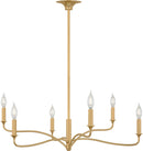 Visual Comfort Studio - AC1226GD - Six Light Chandelier - Chatsworth - Gild | Gild