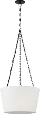 Three Light Hanging Shade<br /><span style="color:#4AB0CE;">Entrega: 4-10 dias en USA</span><br /><span style="color:#4AB0CE;font-size:60%;">PREGUNTE POR ENTREGA EN PANAMA</span><br />Collection: Herve<br />Finish: Aged Iron | Aged Iron