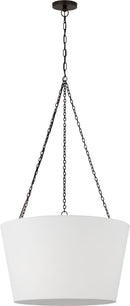 Three Light Hanging Shade<br /><span style="color:#4AB0CE;">Entrega: 4-10 dias en USA</span><br /><span style="color:#4AB0CE;font-size:60%;">PREGUNTE POR ENTREGA EN PANAMA</span><br />Collection: Herve<br />Finish: Aged Iron | Aged Iron