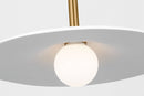 LED Pendant<br /><span style="color:#4AB0CE;">Entrega: 4-10 dias en USA</span><br /><span style="color:#4AB0CE;font-size:60%;">PREGUNTE POR ENTREGA EN PANAMA</span><br />Collection: Endicott<br />Finish: Burnished Brass | Burnished Brass