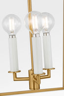 Three Light Lantern<br /><span style="color:#4AB0CE;">Entrega: 4-10 dias en USA</span><br /><span style="color:#4AB0CE;font-size:60%;">PREGUNTE POR ENTREGA EN PANAMA</span><br />Collection: Carlyle<br />Finish: Burnished Brass | Burnished Brass