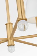 Five Light Chandelier<br /><span style="color:#4AB0CE;">Entrega: 5-6 semanas en USA</span><br /><span style="color:#4AB0CE;font-size:60%;">PREGUNTE POR ENTREGA EN PANAMA</span><br />Collection: Greard<br />Finish: Gild/Gild