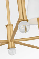 Five Light Chandelier<br /><span style="color:#4AB0CE;">Entrega: 4-10 dias en USA</span><br /><span style="color:#4AB0CE;font-size:60%;">PREGUNTE POR ENTREGA EN PANAMA</span><br />Collection: Greard<br />Finish: Gild | Gild