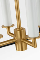 Four Light Lantern<br /><span style="color:#4AB0CE;">Entrega: 4-10 dias en USA</span><br /><span style="color:#4AB0CE;font-size:60%;">PREGUNTE POR ENTREGA EN PANAMA</span><br />Collection: Carlyle<br />Finish: Midnight Black | Burnished Brass