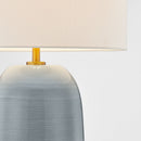 One Light Table Lamp<br /><span style="color:#4AB0CE;">Entrega: 4-10 dias en USA</span><br /><span style="color:#4AB0CE;font-size:60%;">PREGUNTE POR ENTREGA EN PANAMA</span><br />Collection: Fanny<br />Finish: Frosted Anglia | Frosted Anglia
