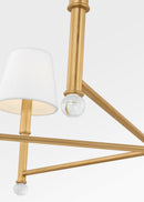 Six Light Chandelier<br /><span style="color:#4AB0CE;">Entrega: 8-9 semanas en USA</span><br /><span style="color:#4AB0CE;font-size:60%;">PREGUNTE POR ENTREGA EN PANAMA</span><br />Collection: Greard<br />Finish: Gild/Gild