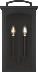 Two Light Wall Lantern<br /><span style="color:#4AB0CE;">Entrega: 9-10 semanas en USA</span><br /><span style="color:#4AB0CE;font-size:60%;">PREGUNTE POR ENTREGA EN PANAMA</span><br />Collection: Modesto<br />Finish: Textured Black | Textured Black