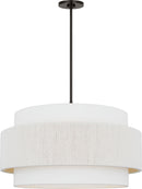 Four Light Hanging Shade<br /><span style="color:#4AB0CE;">Entrega: 4-10 dias en USA</span><br /><span style="color:#4AB0CE;font-size:60%;">PREGUNTE POR ENTREGA EN PANAMA</span><br />Collection: Belaro<br />Finish: Aged Iron | Aged Iron