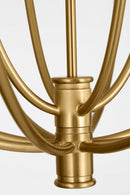 12 Light Chandelier<br /><span style="color:#4AB0CE;">Entrega: 3-4 semanas en USA</span><br /><span style="color:#4AB0CE;font-size:60%;">PREGUNTE POR ENTREGA EN PANAMA</span><br />Collection: Marina<br />Finish: Burnished Brass/Burnished Brass