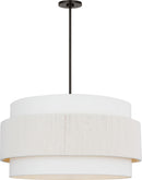 Six Light Hanging Shade<br /><span style="color:#4AB0CE;">Entrega: 4-10 dias en USA</span><br /><span style="color:#4AB0CE;font-size:60%;">PREGUNTE POR ENTREGA EN PANAMA</span><br />Collection: Belaro<br />Finish: Aged Iron | Aged Iron