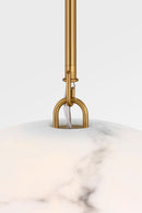 One Light Pendant<br /><span style="color:#4AB0CE;">Entrega: 4-5 semanas en USA</span><br /><span style="color:#4AB0CE;font-size:60%;">PREGUNTE POR ENTREGA EN PANAMA</span><br />Collection: Savina<br />Finish: Burnished Brass | Burnished Brass