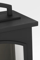 Two Light Wall Lantern<br /><span style="color:#4AB0CE;">Entrega: 4-10 dias en USA</span><br /><span style="color:#4AB0CE;font-size:60%;">PREGUNTE POR ENTREGA EN PANAMA</span><br />Collection: Modesto<br />Finish: Textured Black/Textured Black