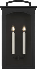 Two Light Wall Lantern<br /><span style="color:#4AB0CE;">Entrega: 4-10 dias en USA</span><br /><span style="color:#4AB0CE;font-size:60%;">PREGUNTE POR ENTREGA EN PANAMA</span><br />Collection: Modesto<br />Finish: Textured Black/Textured Black