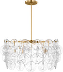 Five Light Chandelier<br /><span style="color:#4AB0CE;">Entrega: 4-10 dias en USA</span><br /><span style="color:#4AB0CE;font-size:60%;">PREGUNTE POR ENTREGA EN PANAMA</span><br />Collection: Candace<br />Finish: Burnished Brass | Burnished Brass