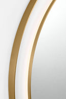 LED Mirror<br /><span style="color:#4AB0CE;">Entrega: 4-10 dias en USA</span><br /><span style="color:#4AB0CE;font-size:60%;">PREGUNTE POR ENTREGA EN PANAMA</span><br />Collection: Chopin<br />Finish: Burnished Brass | Burnished Brass
