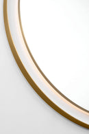 LED Mirror<br /><span style="color:#4AB0CE;">Entrega: 4-10 dias en USA</span><br /><span style="color:#4AB0CE;font-size:60%;">PREGUNTE POR ENTREGA EN PANAMA</span><br />Collection: Chopin<br />Finish: Burnished Brass | Burnished Brass