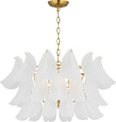 Five Light Chandelier<br /><span style="color:#4AB0CE;">Entrega: 4-10 dias en USA</span><br /><span style="color:#4AB0CE;font-size:60%;">PREGUNTE POR ENTREGA EN PANAMA</span><br />Collection: Chloe<br />Finish: Burnished Brass | Burnished Brass