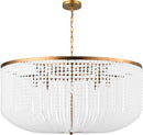 Eight Light Chandelier<br /><span style="color:#4AB0CE;">Entrega: 4-10 dias en USA</span><br /><span style="color:#4AB0CE;font-size:60%;">PREGUNTE POR ENTREGA EN PANAMA</span><br />Collection: Bellecour<br />Finish: Vintage Gild | Vintage Gild