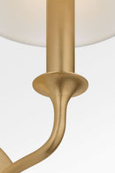 One Light Wall Sconce<br /><span style="color:#4AB0CE;">Entrega: 4-10 dias en USA</span><br /><span style="color:#4AB0CE;font-size:60%;">PREGUNTE POR ENTREGA EN PANAMA</span><br />Collection: Chatsworth<br />Finish: Gild | Gild