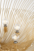 Eight Light Chandelier<br /><span style="color:#4AB0CE;">Entrega: 7-8 semanas en USA</span><br /><span style="color:#4AB0CE;font-size:60%;">PREGUNTE POR ENTREGA EN PANAMA</span><br />Collection: Dorelle<br />Finish: Gild/Gild