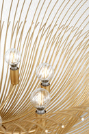 Eight Light Chandelier<br /><span style="color:#4AB0CE;">Entrega: 4-10 dias en USA</span><br /><span style="color:#4AB0CE;font-size:60%;">PREGUNTE POR ENTREGA EN PANAMA</span><br />Collection: Dorelle<br />Finish: Gild/Gild