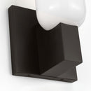 One Light Bath<br /><span style="color:#4AB0CE;">Entrega: 4-10 dias en USA</span><br /><span style="color:#4AB0CE;font-size:60%;">PREGUNTE POR ENTREGA EN PANAMA</span><br />Collection: Maroux<br />Finish: Aged Iron | Aged Iron