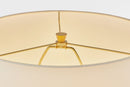One Light Table Lamp<br /><span style="color:#4AB0CE;">Entrega: 4-10 dias en USA</span><br /><span style="color:#4AB0CE;font-size:60%;">PREGUNTE POR ENTREGA EN PANAMA</span><br />Collection: Nell<br />Finish: Cracked Honey | Cracked Honey