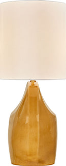 One Light Table Lamp<br /><span style="color:#4AB0CE;">Entrega: 17-18 semanas en USA</span><br /><span style="color:#4AB0CE;font-size:60%;">PREGUNTE POR ENTREGA EN PANAMA</span><br />Collection: Pente<br />Finish: Cracked Honey | Cracked Honey