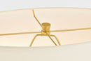 One Light Table Lamp<br /><span style="color:#4AB0CE;">Entrega: 17-18 semanas en USA</span><br /><span style="color:#4AB0CE;font-size:60%;">PREGUNTE POR ENTREGA EN PANAMA</span><br />Collection: Pente<br />Finish: Deep Ocean Crackle | Deep Ocean Crackle