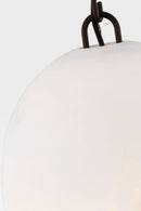 One Light Pendant<br /><span style="color:#4AB0CE;">Entrega: 14-15 semanas en USA</span><br /><span style="color:#4AB0CE;font-size:60%;">PREGUNTE POR ENTREGA EN PANAMA</span><br />Collection: Savina<br />Finish: Aged Iroged Iron