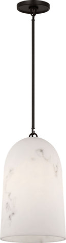 Visual Comfort Studio - CP1491AI - One Light Pendant - Savina - Aged Iroged Iron