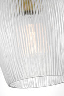 One Light Pendant<br /><span style="color:#4AB0CE;">Entrega: 10-11 semanas en USA</span><br /><span style="color:#4AB0CE;font-size:60%;">PREGUNTE POR ENTREGA EN PANAMA</span><br />Collection: Serafina<br />Finish: Burnished Brass | Burnished Brass
