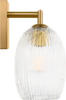 Two Light Bath<br /><span style="color:#4AB0CE;">Entrega: 4-10 dias en USA</span><br /><span style="color:#4AB0CE;font-size:60%;">PREGUNTE POR ENTREGA EN PANAMA</span><br />Collection: Serafina<br />Finish: Burnished Brass/Burnished Brass