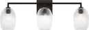Three Light Bath<br /><span style="color:#4AB0CE;">Entrega: 4-10 dias en USA</span><br /><span style="color:#4AB0CE;font-size:60%;">PREGUNTE POR ENTREGA EN PANAMA</span><br />Collection: Serafina<br />Finish: Aged Iron | Aged Iron