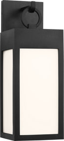 LED Wall Lantern<br /><span style="color:#4AB0CE;">Entrega: 8-9 semanas en USA</span><br /><span style="color:#4AB0CE;font-size:60%;">PREGUNTE POR ENTREGA EN PANAMA</span><br />Collection: Sesha<br />Finish: Textured Black | Textured Black