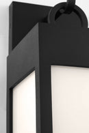LED Wall Lantern<br /><span style="color:#4AB0CE;">Entrega: 8-9 semanas en USA</span><br /><span style="color:#4AB0CE;font-size:60%;">PREGUNTE POR ENTREGA EN PANAMA</span><br />Collection: Sesha<br />Finish: Textured Black | Textured Black