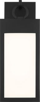 LED Wall Lantern<br /><span style="color:#4AB0CE;">Entrega: 8-9 semanas en USA</span><br /><span style="color:#4AB0CE;font-size:60%;">PREGUNTE POR ENTREGA EN PANAMA</span><br />Collection: Sesha<br />Finish: Textured Black | Textured Black