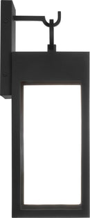 LED Wall Lantern<br /><span style="color:#4AB0CE;">Entrega: 8-9 semanas en USA</span><br /><span style="color:#4AB0CE;font-size:60%;">PREGUNTE POR ENTREGA EN PANAMA</span><br />Collection: Sesha<br />Finish: Textured Black | Textured Black