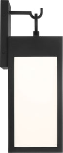 LED Wall Lantern<br /><span style="color:#4AB0CE;">Entrega: 4-10 dias en USA</span><br /><span style="color:#4AB0CE;font-size:60%;">PREGUNTE POR ENTREGA EN PANAMA</span><br />Collection: Sesha<br />Finish: Textured Black | Textured Black