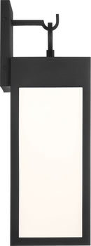 LED Wall Lantern<br /><span style="color:#4AB0CE;">Entrega: 4-10 dias en USA</span><br /><span style="color:#4AB0CE;font-size:60%;">PREGUNTE POR ENTREGA EN PANAMA</span><br />Collection: Sesha<br />Finish: Textured Black | Textured Black