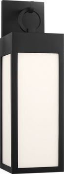 LED Wall Lantern<br /><span style="color:#4AB0CE;">Entrega: 4-10 dias en USA</span><br /><span style="color:#4AB0CE;font-size:60%;">PREGUNTE POR ENTREGA EN PANAMA</span><br />Collection: Sesha<br />Finish: Textured Black/Textured Black