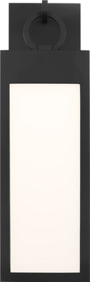 LED Wall Lantern<br /><span style="color:#4AB0CE;">Entrega: 4-10 dias en USA</span><br /><span style="color:#4AB0CE;font-size:60%;">PREGUNTE POR ENTREGA EN PANAMA</span><br />Collection: Sesha<br />Finish: Textured Black/Textured Black