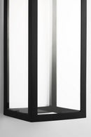 LED Wall Lantern<br /><span style="color:#4AB0CE;">Entrega: 4-10 dias en USA</span><br /><span style="color:#4AB0CE;font-size:60%;">PREGUNTE POR ENTREGA EN PANAMA</span><br />Collection: Sesha<br />Finish: Textured Black | Textured Black