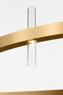 LED Chandelier<br /><span style="color:#4AB0CE;">Entrega: 4-10 dias en USA</span><br /><span style="color:#4AB0CE;font-size:60%;">PREGUNTE POR ENTREGA EN PANAMA</span><br />Collection: Silas<br />Finish: Burnished Brass | Burnished Brass
