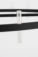 LED Chandelier<br /><span style="color:#4AB0CE;">Entrega: 4-5 semanas en USA</span><br /><span style="color:#4AB0CE;font-size:60%;">PREGUNTE POR ENTREGA EN PANAMA</span><br />Collection: Silas<br />Finish: Midnight Black/Midnight Black