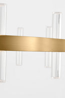 LED Chandelier<br /><span style="color:#4AB0CE;">Entrega: 4-10 dias en USA</span><br /><span style="color:#4AB0CE;font-size:60%;">PREGUNTE POR ENTREGA EN PANAMA</span><br />Collection: Silas<br />Finish: Burnished Brass | Burnished Brass