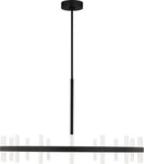 LED Chandelier<br /><span style="color:#4AB0CE;">Entrega: 4-10 dias en USA</span><br /><span style="color:#4AB0CE;font-size:60%;">PREGUNTE POR ENTREGA EN PANAMA</span><br />Collection: Silas<br />Finish: Midnight Black | Midnight Black