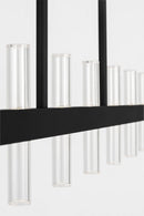LED Linear Pendant<br /><span style="color:#4AB0CE;">Entrega: 4-10 dias en USA</span><br /><span style="color:#4AB0CE;font-size:60%;">PREGUNTE POR ENTREGA EN PANAMA</span><br />Collection: Silas<br />Finish: Midnight Black | Midnight Black