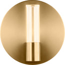 LED Wall Sconce<br /><span style="color:#4AB0CE;">Entrega: 2-3 semanas en USA</span><br /><span style="color:#4AB0CE;font-size:60%;">PREGUNTE POR ENTREGA EN PANAMA</span><br />Collection: Silas<br />Finish: Burnished Brass | Burnished Brass