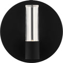 LED Wall Sconce<br /><span style="color:#4AB0CE;">Entrega: 2-3 semanas en USA</span><br /><span style="color:#4AB0CE;font-size:60%;">PREGUNTE POR ENTREGA EN PANAMA</span><br />Collection: Silas<br />Finish: Midnight Black | Midnight Black
